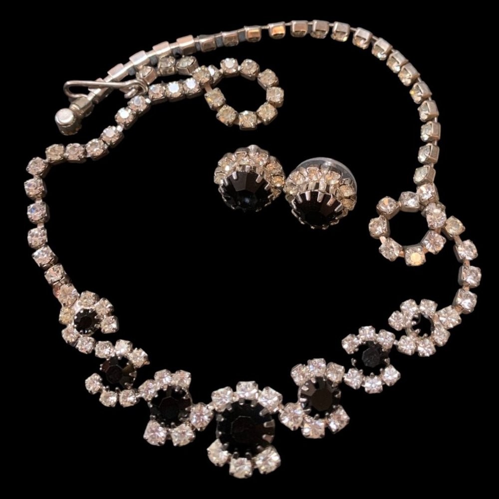 Genuine Austrian Crystal Necklace & Earrings Set